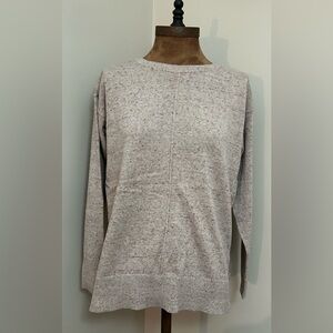 Banana Republic Tan Speckled Knit Sweater